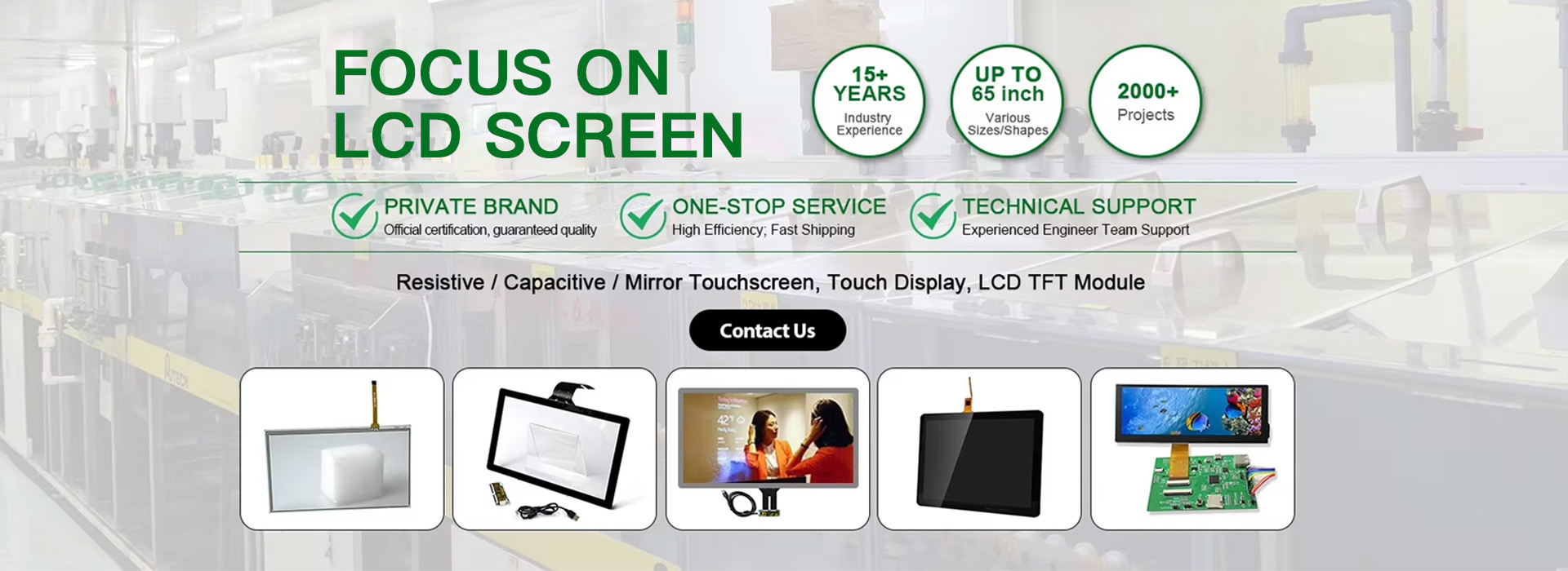 Qualidade Display LCD de tinta Fábrica