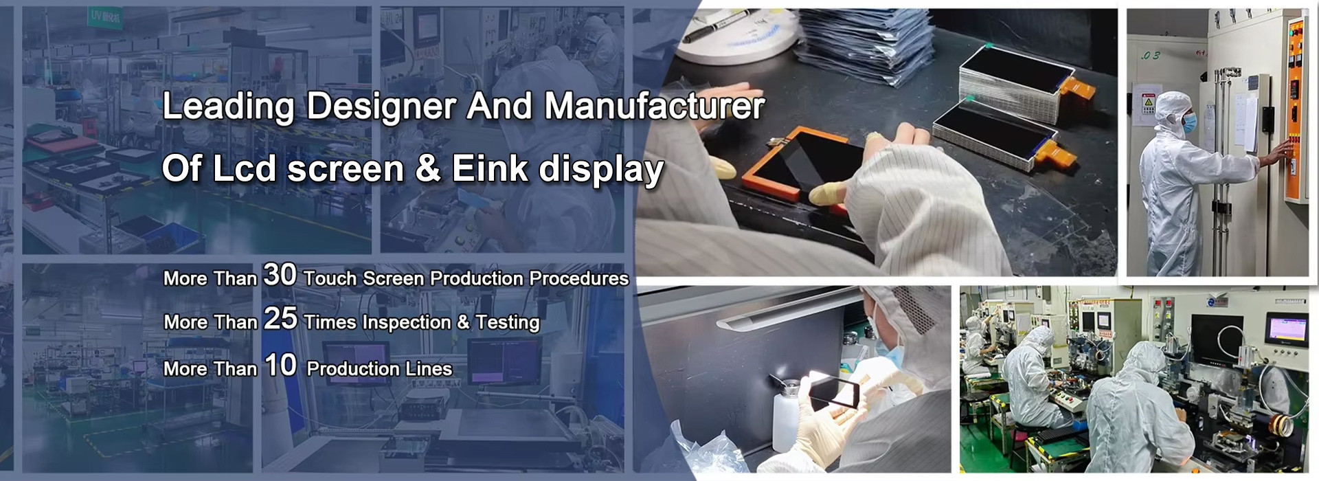 Qualidade Display LCD de tinta Fábrica