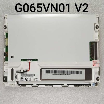 6,5&quot; monitor industrial G065VN01 V2 de 640×480 VGA 122PPI 800cd/m2 Lcd