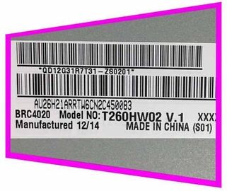 comprar T260HW02 V1 Industrial LCD Display 26 polegadas Tamanho 1920 * 1080 pixels Resolução online manufacture