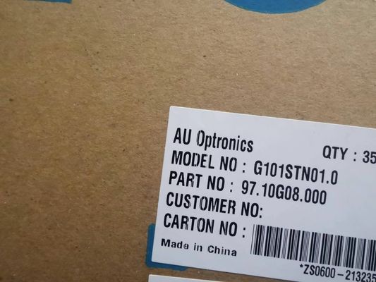 comprar 10.1 polegada WSVGA 117PPI Industrial Lcd Screen AUO G101STN01.0 250cd/M2 online manufacture