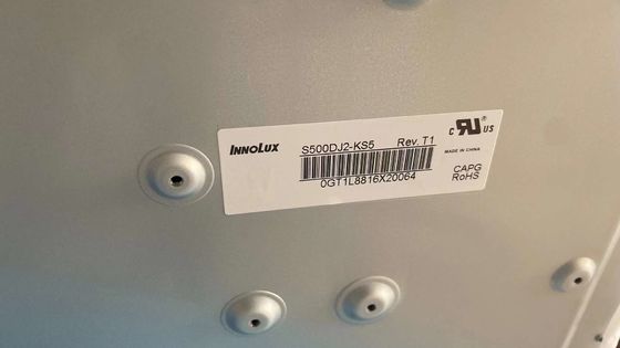 Visor LCD Innolux de 50 polegadas com resolução de 3840*2160 pixels e 1,07 bilhão de cores para sinalização digital