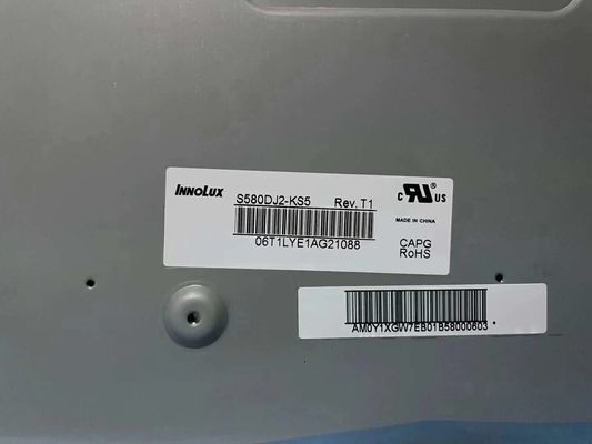 Bom preço. Innolux 58Inch Large LCD Display Screen S580DJ2-KS5 3840*2160 pixels 76PPI 1,07 bilhão de cores 56P on-line