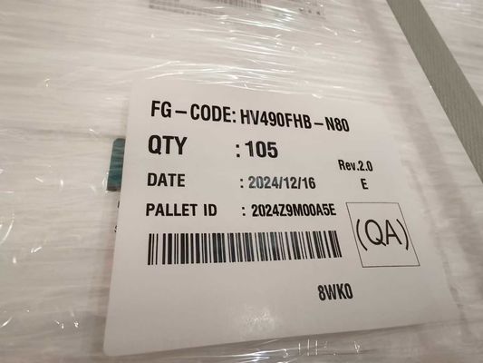 Bom preço. Painel de Display LCD BOE 49 polegadas HV490FHB-N80 com Resolução de 1920*1080 pixels, Conector de 51 pinos e Brilho de 500cd on-line