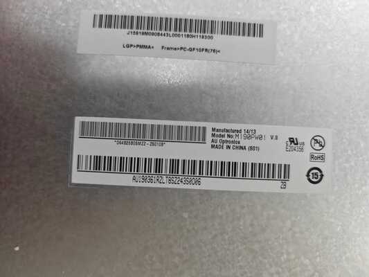 Bom preço. Módulo LCD de mesa AUO de 19 polegadas com 1440x900 pixels 89PPI 30 pinos ​Painel LCD para laptop M190PW01 V.8 on-line