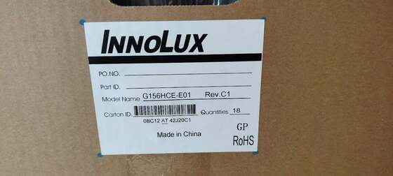 Bom preço. Painel LCD de 15,6 polegadas do Innolux com 1920x1080 pixels Resolução 450cd/m2 Brilho e 40pin Interface Industrial LCD Display on-line