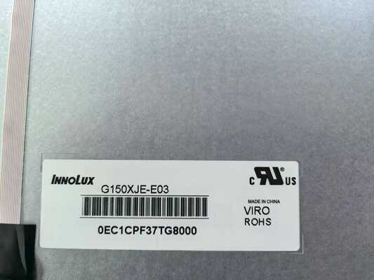 Bom preço. Painel de Display LCD Industrial Innolux de 15 polegadas G150XJE-E03 com 1024*768 Pixels, Brilho de 450 cd/m² e Vida Útil de 70.000 Horas on-line