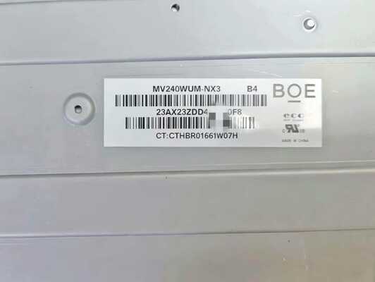 BOE 24 Inch Desktop LCD Module com 1920×1200 Resolução 350 cd/m2 Brilho e 30pin Connector