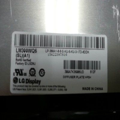 Bom preço. LM300WQ6 SLA1 30 polegadas tela LCD, revestimento duro 350CD 92P monitor de televisão LCD on-line