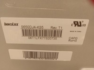 Bom preço. Painel de televisão LCD de 65 polegadas Innolux com 3140*2160 pixels e módulo de televisão LED de faixa vertical RGB on-line