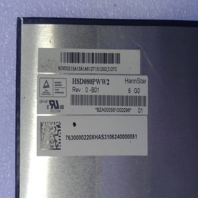 Bom preço. Tela LCD Industrial Hannstar de 8 polegadas com 800*1280 Pixels e Brilho de 450 CCD M2 on-line