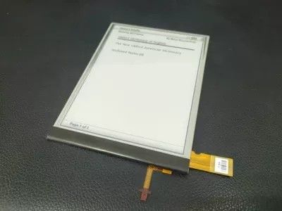 Bom preço. Tela LCD E Ink de 6 polegadas com revestimento rígido antirreflexo e painel EPD de versão original on-line