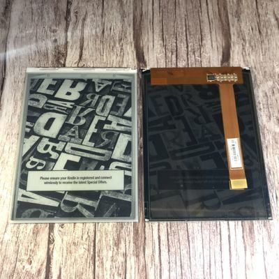 Ecrã de tinta de 6 polegadas com resolução SVGA e escala de cinzas para aplicações personalizadas de tela EPD