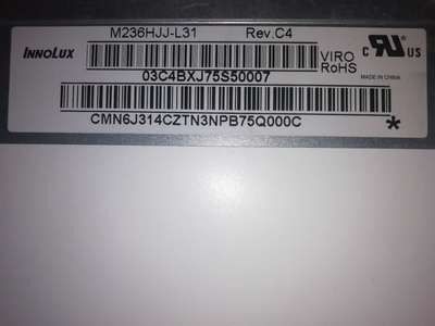 Bom preço. Innolux 15.61 Inch LCD Monitor com 1920*1080 pixels Resolução 250 cd/m2 Brilho e 30Pin LVDS Interface on-line