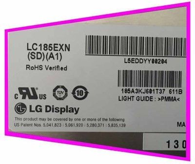 Bom preço. Painel de TV LCD LG de 18,5 polegadas com brilho de 300cd/m2 e painel de exibição TFT-LCD com 16,7 milhões de cores on-line
