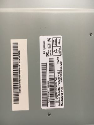 32 polegadas 69PPI 500cd/M2 AUO Digital Signage Display P320HVN02.0