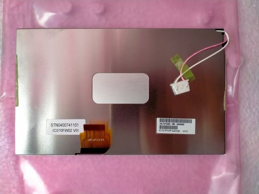Bom preço. Tela LCD para carro de 7 polegadas 500cd/m2 com tela TFT-LCD FPC de 30 pinos para aplicações automotivas on-line