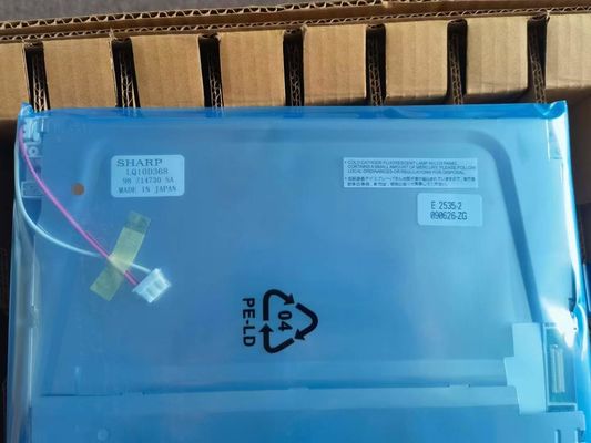 Bom preço. Painel LCD Industrial Sharp de 10,4 polegadas LQ10D368 com resolução de 640×480 e brilho de 350CD/M2 on-line