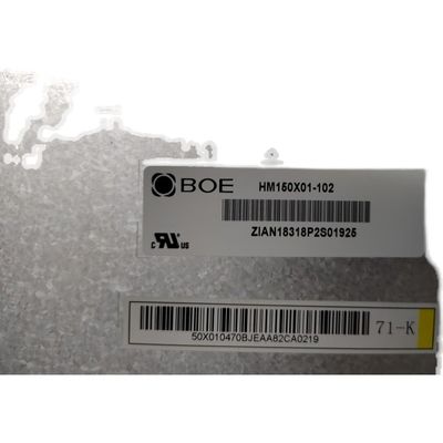 Bom preço. Painel LCD Industrial BOE de 15 polegadas HM150X01-102 com Resolução 1024×768, Brilho 350 cd/m² e 85 PPI on-line